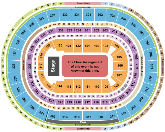 United Center Smashing Pumpkins Seating Chart